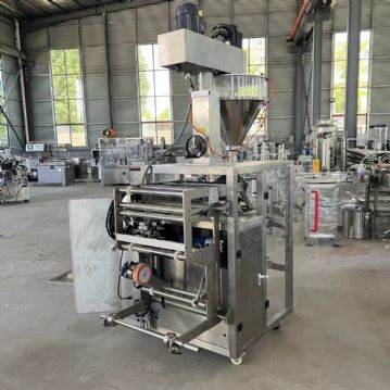 转让二手粉末包装机 一套420型伺服螺杆