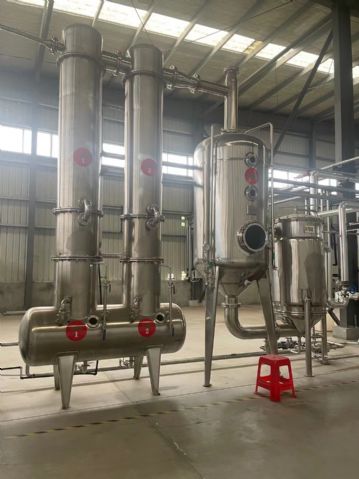 转让二手浓缩蒸发器 一套容积2500L单