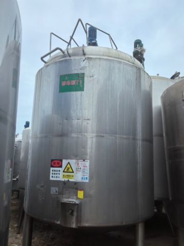 转让二手啤酒发酵罐 三台容积10立方酵母