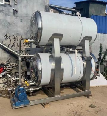 转让二手双层杀菌锅 一台1.32立方气动