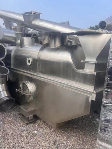 转让二手流化床干燥机 两套0.6米X6米