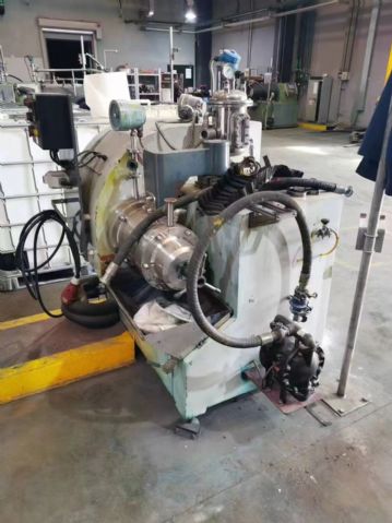 转让二手卧式砂磨机 一台容积5L常州龙鑫