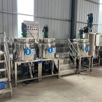 转让二手乳化罐 一套容积200L电加热三