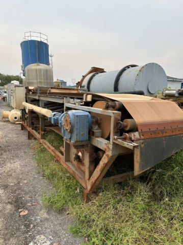 转让二手橡胶过滤机 一台3平方真空橡胶带