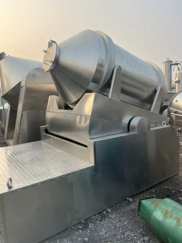 转让二手二维混合机 一台容积3000L全