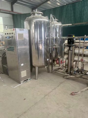 转让二手水处理 一套处理量3吨双机反渗透