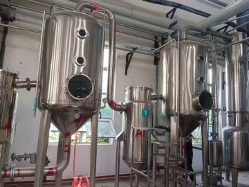 转让二手浓缩蒸发器 两套容积2000L双