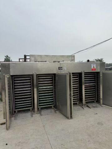 转让二手热风烘箱 一台四门八车电加热不锈