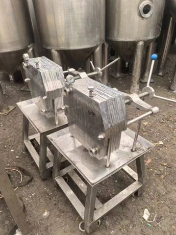 转让二手板框过滤器 3平方-5平方不锈钢