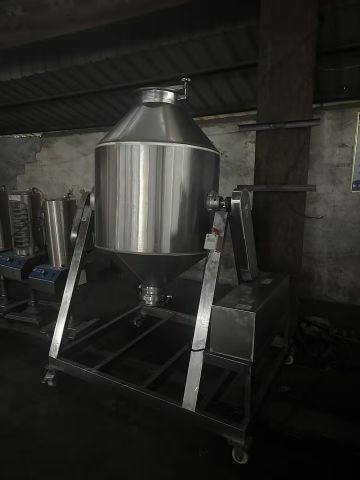 转让二手腰鼓混合机 一台容积500L全不