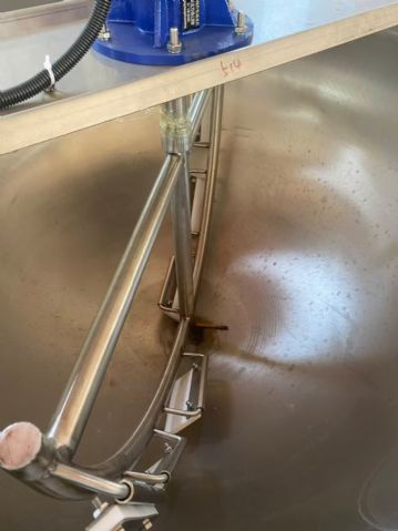 转让二手电加热夹层锅 一台容积600L带