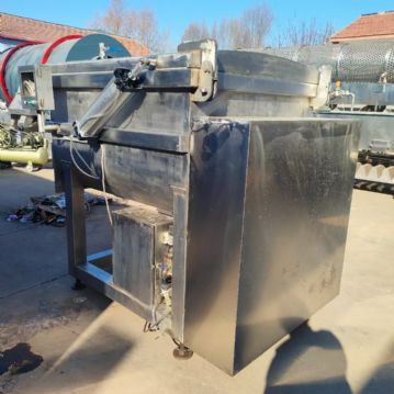 转让二手真空拌馅机 一台容积1200L双