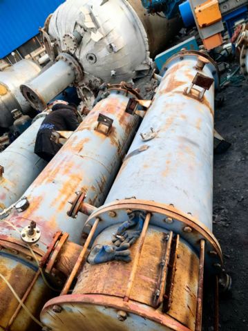 转让二手石墨冷凝器 5根40平方南通产石