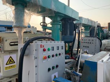 转让二手高速分散机 两台功率55千瓦变频