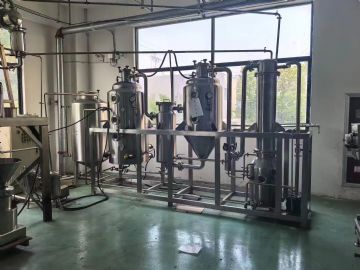 转让二手浓缩蒸发器 一套容积500L电加