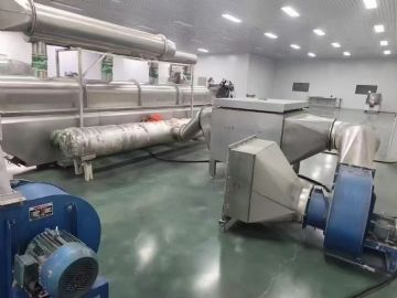 转让二手流化床干燥机 一套0.6米X6米