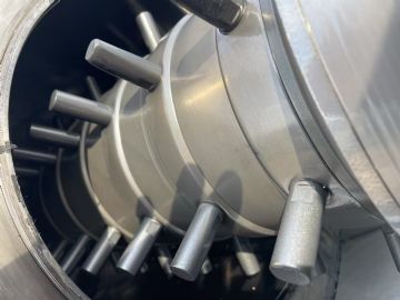 转让二手卧式砂磨机 一台容积30L棒销式