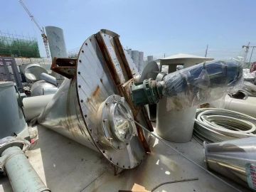 转让二手锥形混合机 容积3立方-4立方双