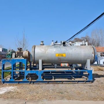 转让二手耙式干燥机 两台容积5立方材质3