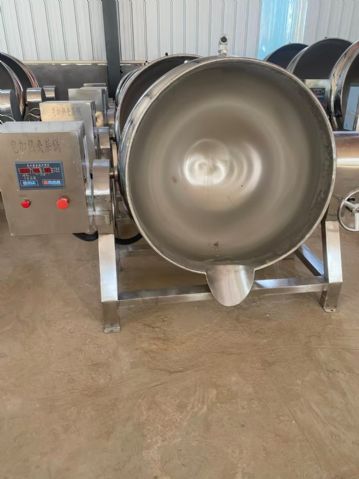 转让二手电加热夹层锅 四台容积500升可