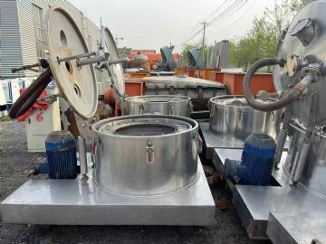 转让二手平板离心机 四台1000型全不锈