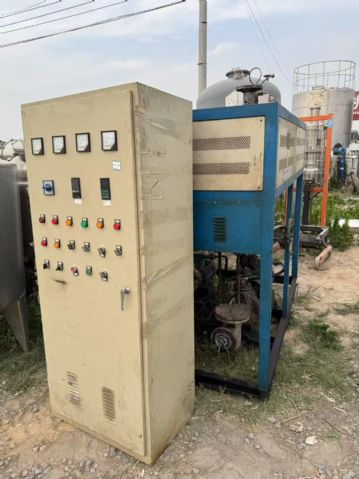转让二手导热油炉 一台功率120千瓦带电