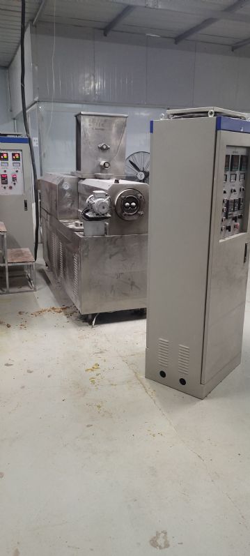 转让9成新二手双螺杆膨化机