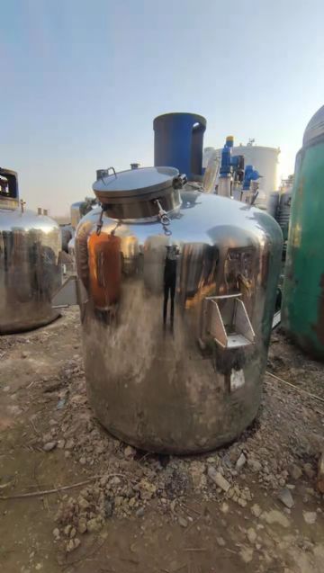 1.5立方全不锈钢搅拌罐，全镜面抛光