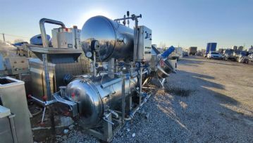 转让0.57m3不锈钢杀菌锅