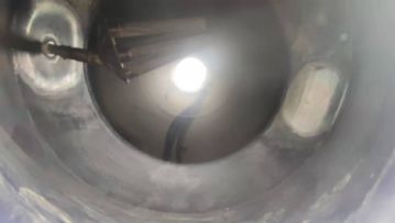 2000L太仓龙腾搪瓷双锥真空回转干燥机