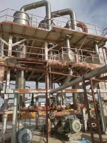 三效强制循环式蒸发器 -——蒸发量18吨