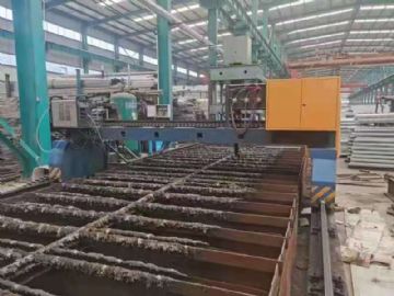 二手数控龙门等离子火焰切割机海宝105A