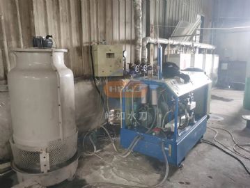 大地3020龙门式水刀切割机转让，成色新