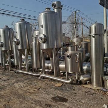 便宜出售，三效三吨浓缩蒸发器