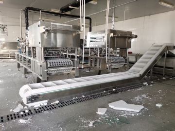 新定安装没用，椰果口杯灌装机，巴氏消毒杀