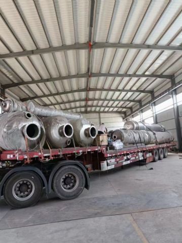 出售全新10吨全钛材三校蒸发器，全新钛泵