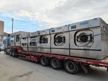 现货销售二手洗涤设备航星水洗机烘干机折叠