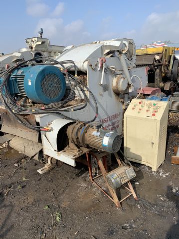 闲置二手216木材破碎机出售