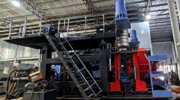 九成新二手120吹塑机转让