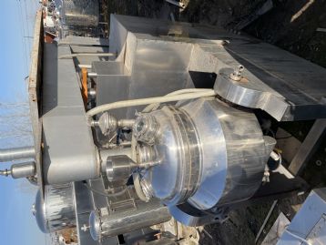 出售二手100升均质乳化锅 真空均质乳化