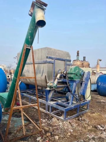 出售二手10吨真石漆混合机 真石漆搅拌机