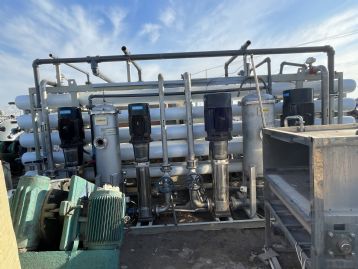 出售二手20吨双机EDI水处理 反渗透系