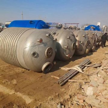 转让二手不锈钢反应釜，二手5000L外盘