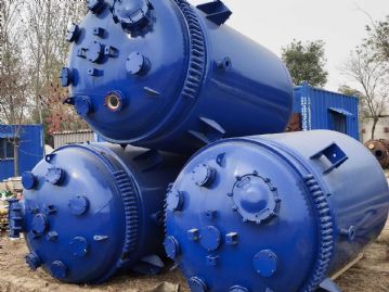 转让二手搪瓷反应釜，二手5立方搪瓷反应釜