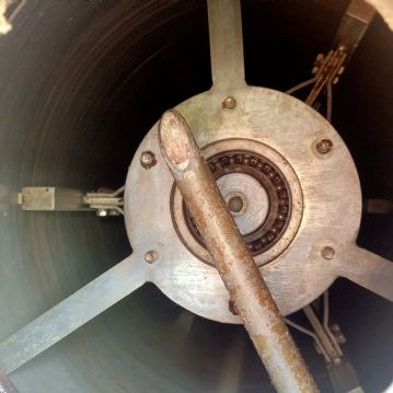 出售二手薄膜刮板蒸发器二手8平方薄膜刮板