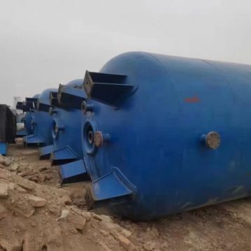 出售二手9成新20立方搪瓷反应釜， #8