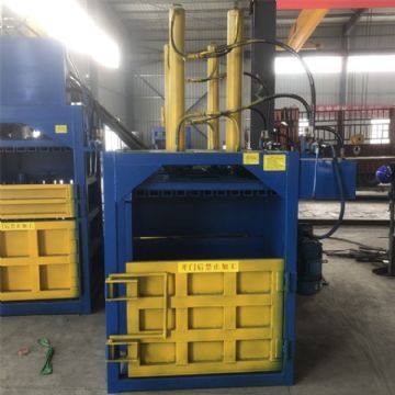 废纸液压打包机 60T立式塑料膜挤压捆扎