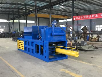 立式油漆桶压扁机 废纸箱液压打包机 塑料