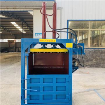 60吨全自动废纸箱打包机 免扣钢带 容易