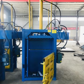 卧式打包机厂家 固废垃圾卧式液压打包机 